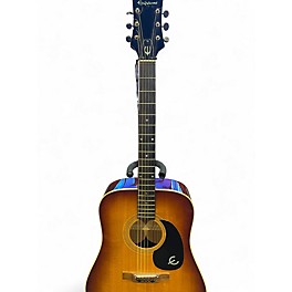 Vintage 1972 Epiphone 1972 FT-145SB Antique Burst Acoustic Guitar