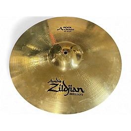 Used Zildjian 18in A Series Rock Crash Brilliant Cymbal