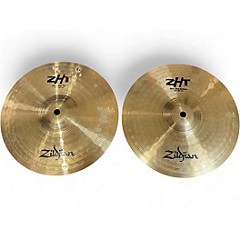 Used Zildjian 10in ZHT Mini Hi Hat Pair Cymbal