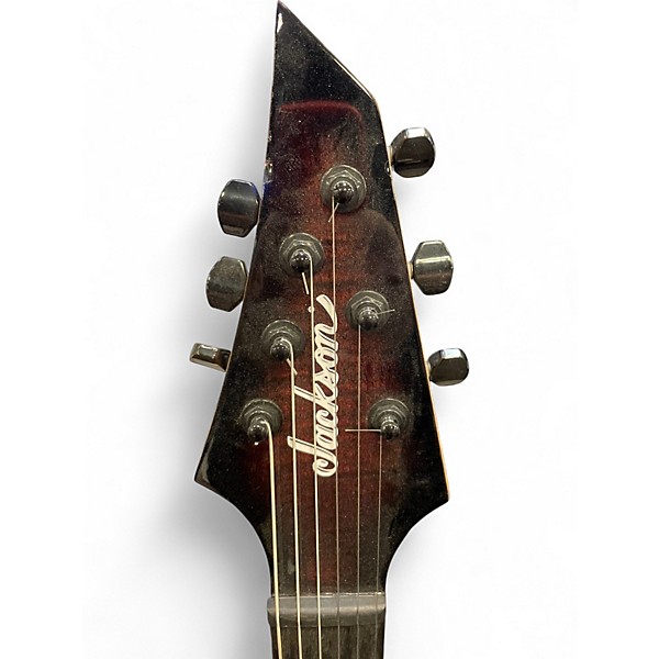 Used 2018 Jackson Pro Series Misha Mansoor Signature Juggernaut HT6 RED BURST Solid Body Electric Guitar