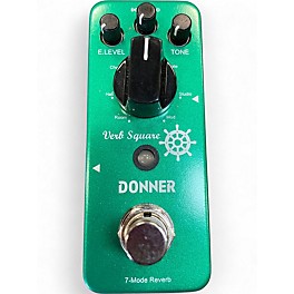 Used Donner verb square Effect Pedal