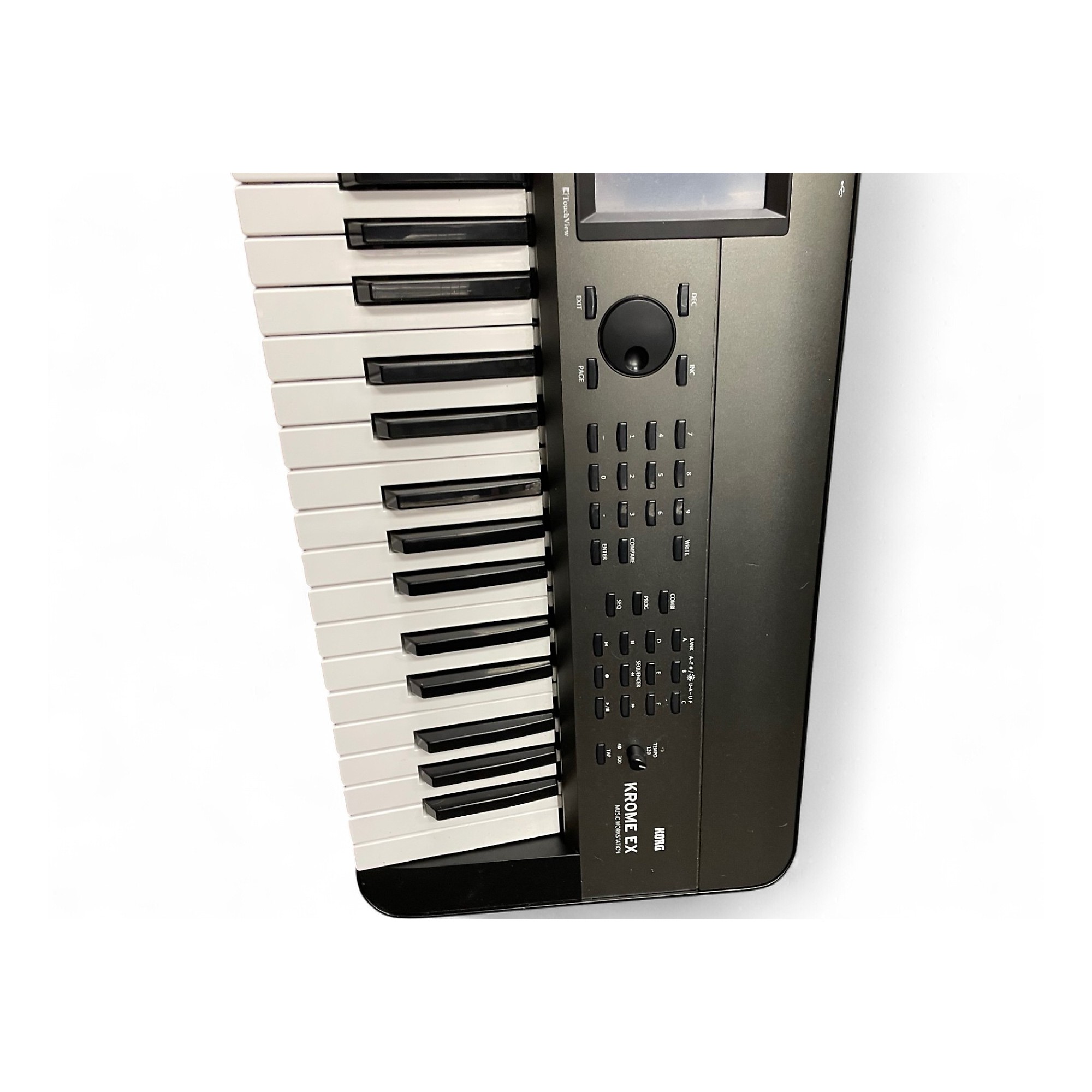 KORG KROME EX 61鍵 Used KORG Krome EX 61 Key Keyboard Workstation | Guitar Center