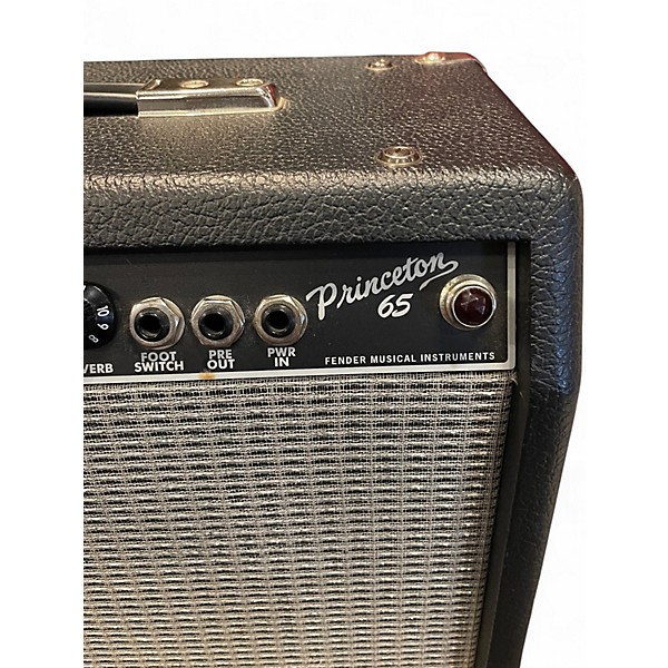 Used Fender Princeton 65 1x12 65W Guitar Combo Amp