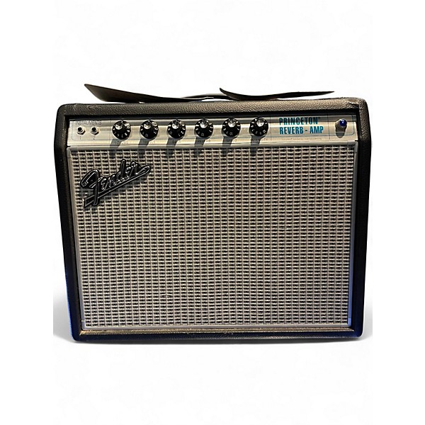 Used Fender 1968 Custom Princeton Reverb 12W 1x10 Tube Guitar Combo Amp