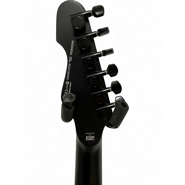 Used ESP Te201 Black Solid Body Electric Guitar