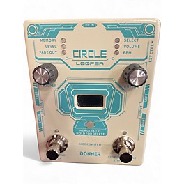 Used Donner circle looper Pedal