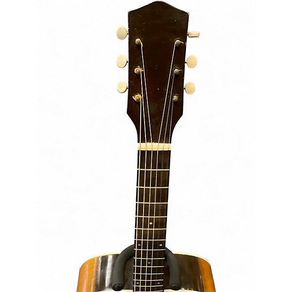 Used Silvertone F64 SUNBURST Acoustic Guitar