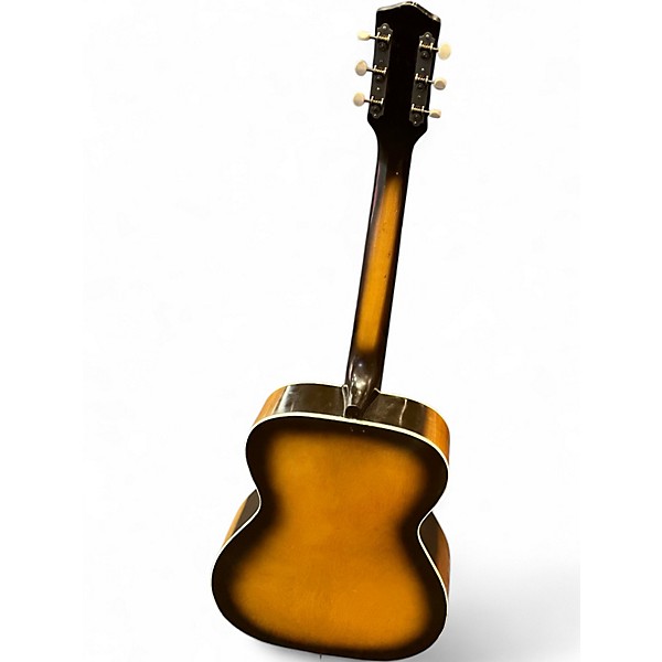 Used Silvertone F64 SUNBURST Acoustic Guitar