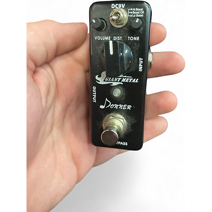 Pedale Effetto Chitarra Donner Giant Metal - Distorsione Metallica, True Bypass - Foto 8