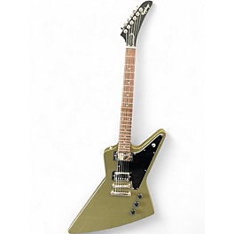 Used Epiphone Explorer Olive Drab Solid Body Electric Guitar