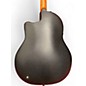 Used Ovation BALLADEER 4861 Black Acoustic Electric Guitar