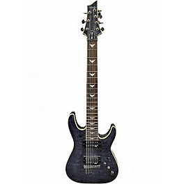 Used Schecter Guitar Research Omen 7 SMOKE BLACK Solid Body Electric Guitar
