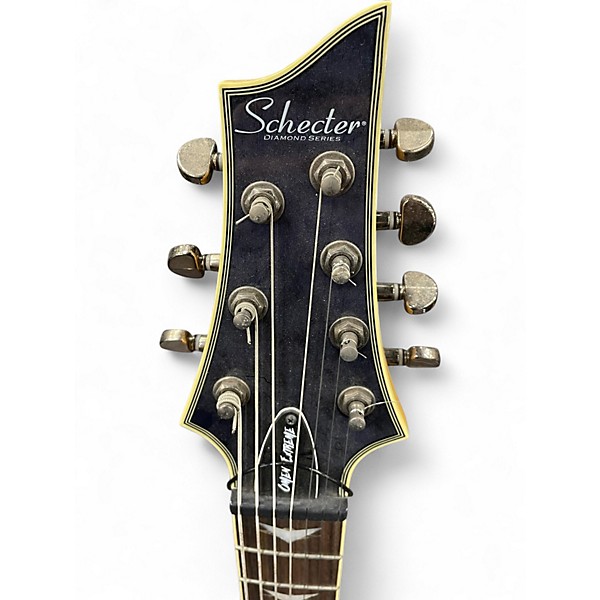 Used Schecter Guitar Research Omen 7 SMOKE BLACK Solid Body Electric Guitar