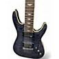 Used Schecter Guitar Research Omen 7 SMOKE BLACK Solid Body Electric Guitar