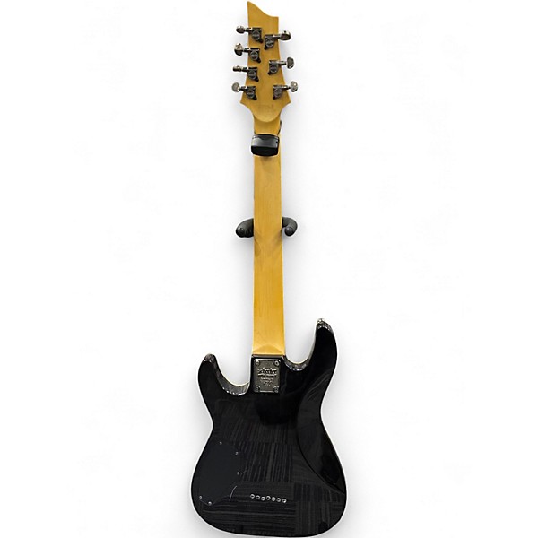 Used Schecter Guitar Research Omen 7 SMOKE BLACK Solid Body Electric Guitar