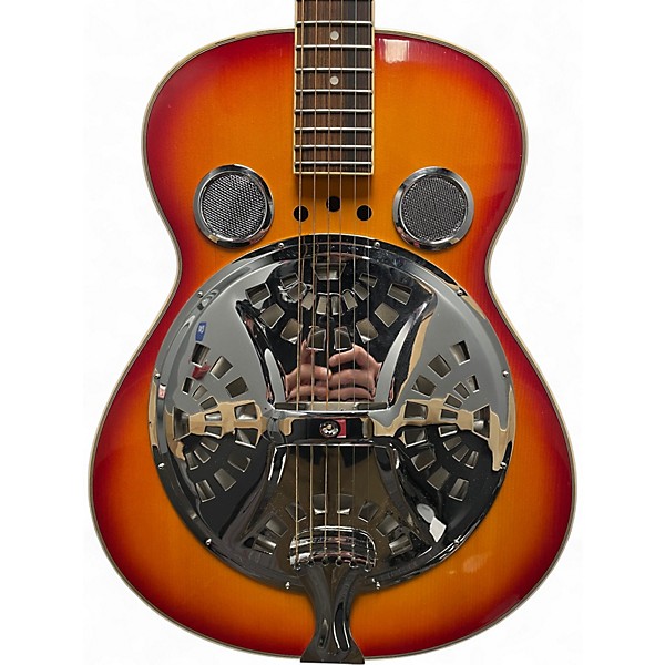 Used Regal RD45 Cherry Sunburst Acoustic Guitar