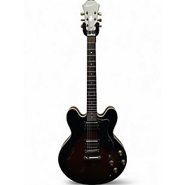 Used Epiphone Dot Tobacco Burst Hollow Body Electric Guitar