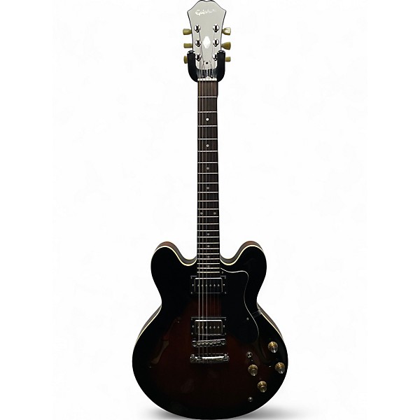 Used Epiphone Dot Tobacco Burst Hollow Body Electric Guitar