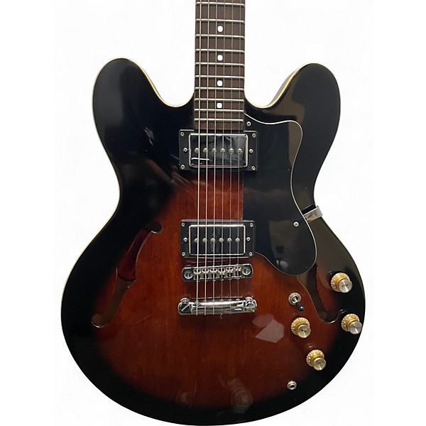 Used Epiphone Dot Tobacco Burst Hollow Body Electric Guitar