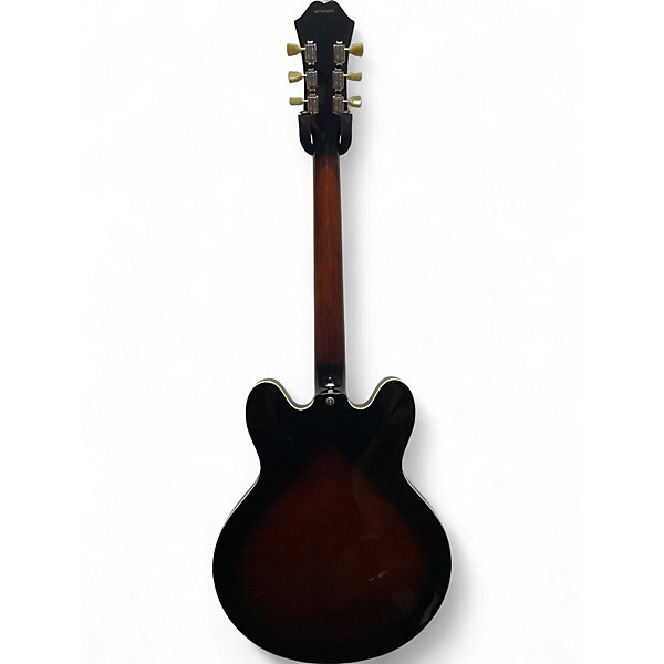 Used Epiphone Dot Tobacco Burst Hollow Body Electric Guitar