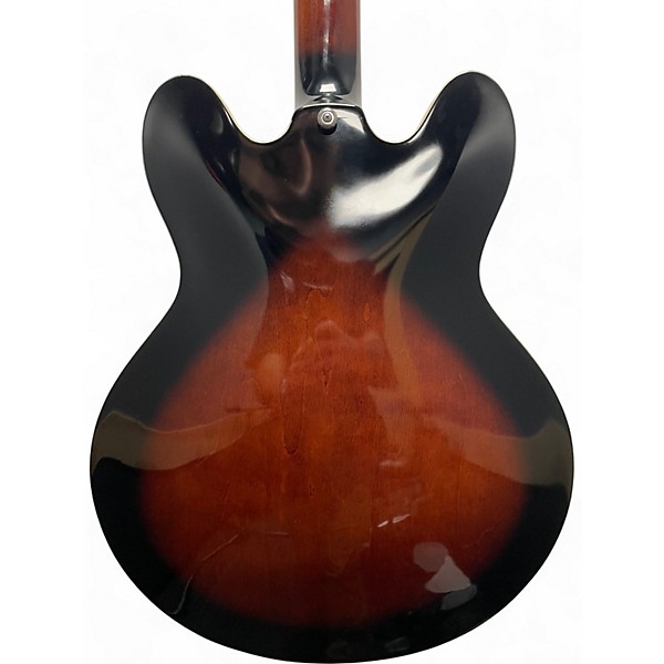 Used Epiphone Dot Tobacco Burst Hollow Body Electric Guitar