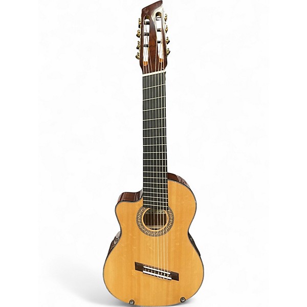 Used Agile rl eq 8 Natural Nylon String Acoustic Guitar