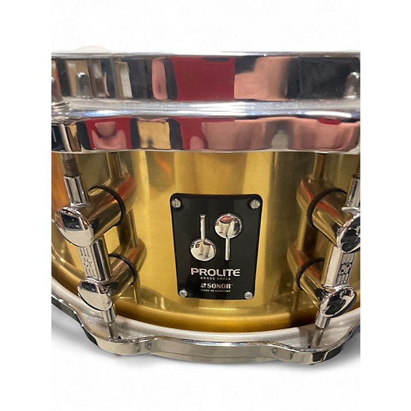 Used SONOR 14in Prolite brass Drum