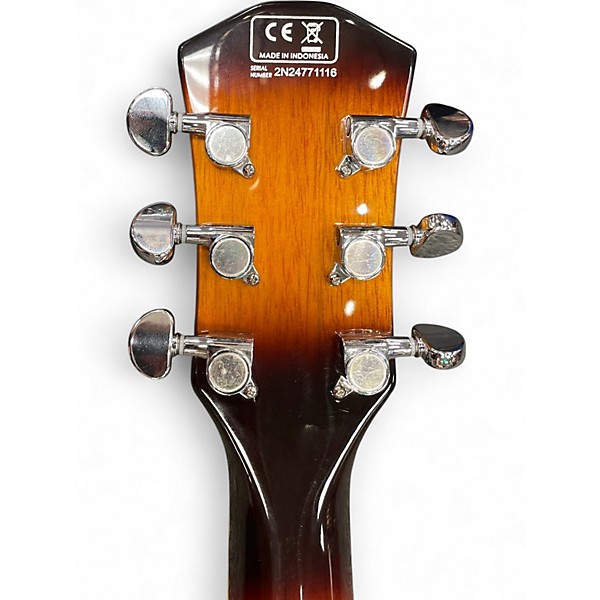 Used Sire Larry Carlson H7 Vintage Sunburst Hollow Body Electric Guitar