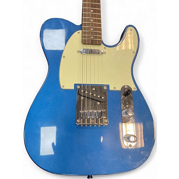 Used Squier Affinity Telecaster Blue Solid Body Electric Guitar