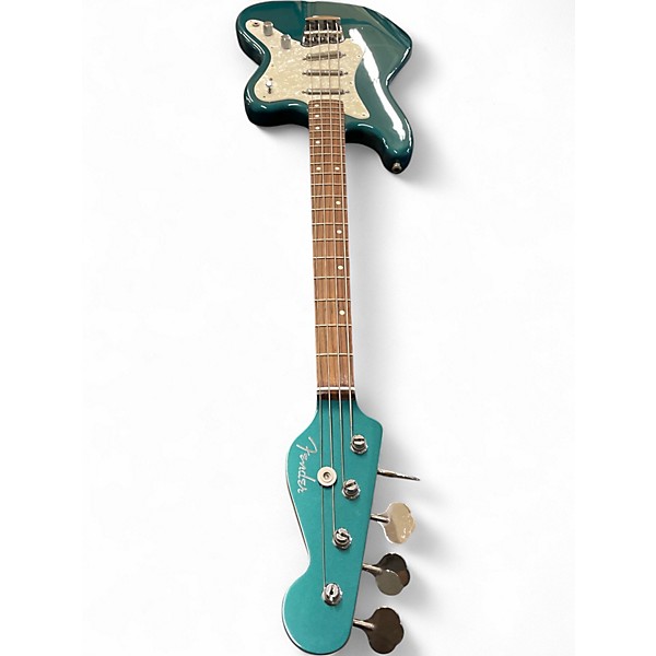 Used Fender Classic Player Rascal Ocean Turquoise Electric Bass Guitar