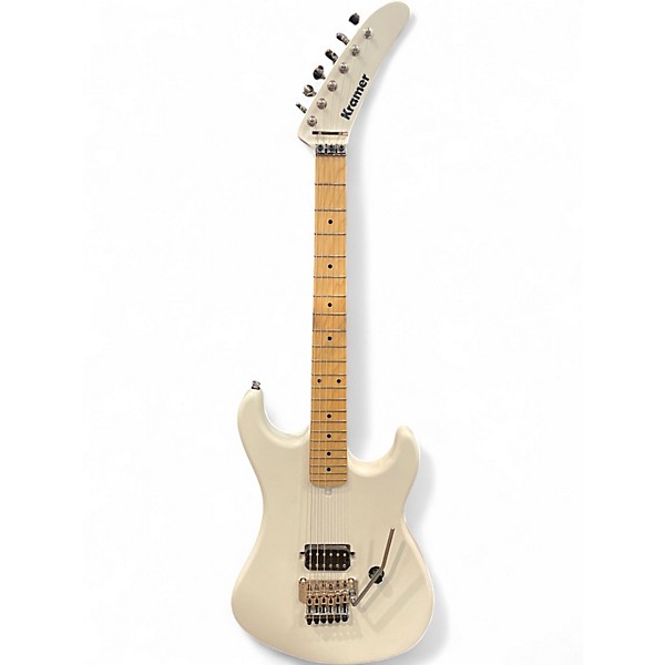 Used Kramer 84 WHITE Solid Body Electric Guitar
