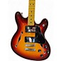 Used Fender Modern Player Starcaster Aged Cherry Burst Hollow Body Electric Guitar thumbnail
