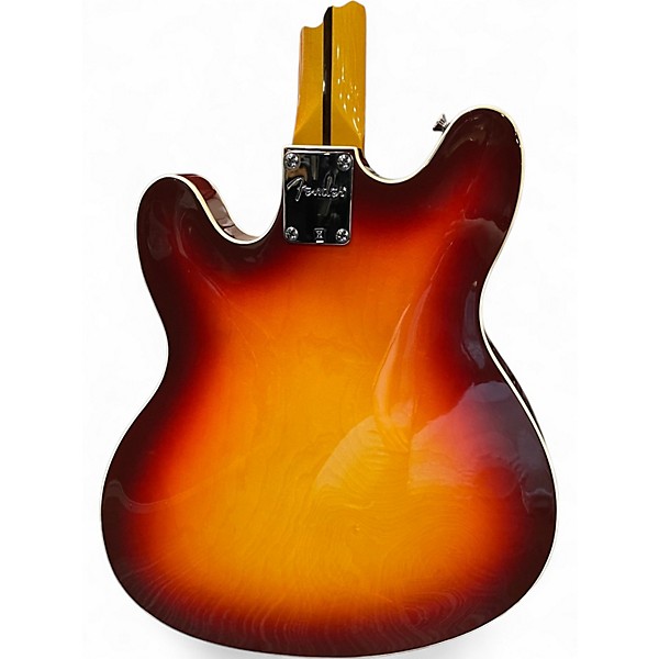 Used Fender Modern Player Starcaster Aged Cherry Burst Hollow Body Electric Guitar