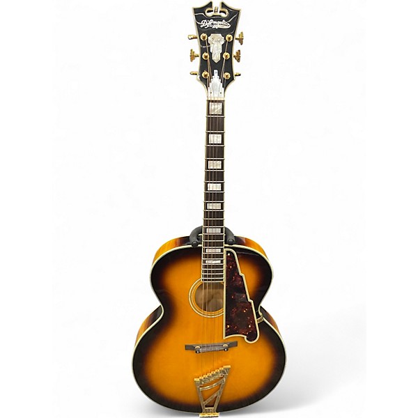 Used D'Angelico Excel 2 Color Sunburst Acoustic Electric Guitar