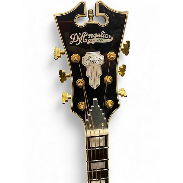 Used D'Angelico Excel 2 Color Sunburst Acoustic Electric Guitar