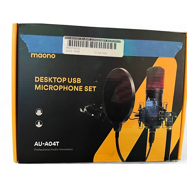 Used maono AU-A04T Condenser Microphone