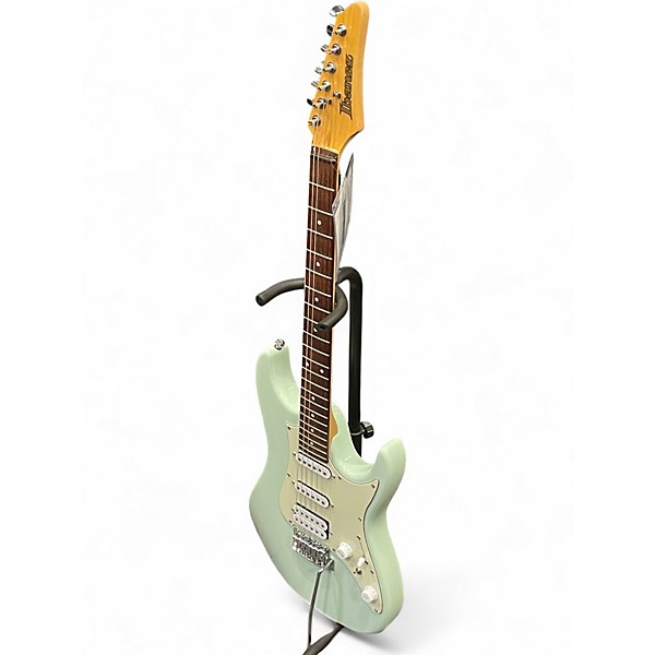 Used Ibanez AZES40 Mint Green Solid Body Electric Guitar