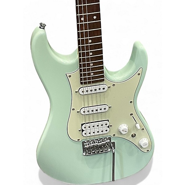 Used Ibanez AZES40 Mint Green Solid Body Electric Guitar