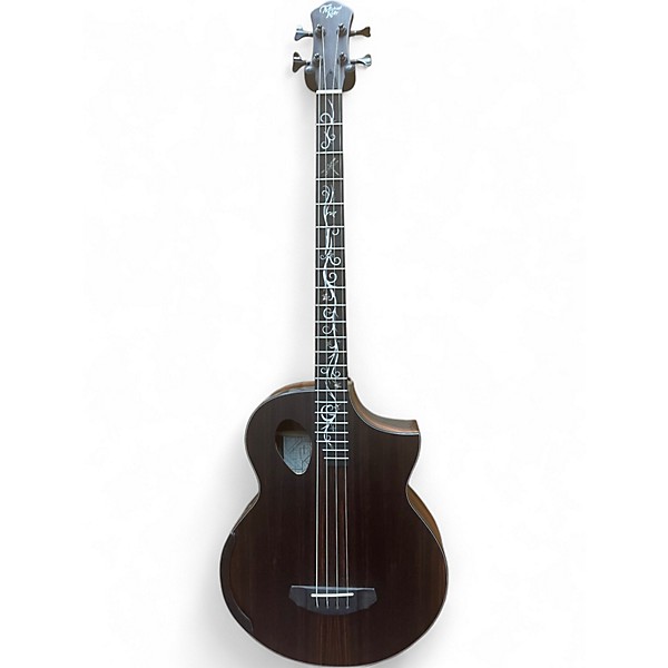 Used Michael Kelly MKD4SJESFS Brown Acoustic Bass Guitar