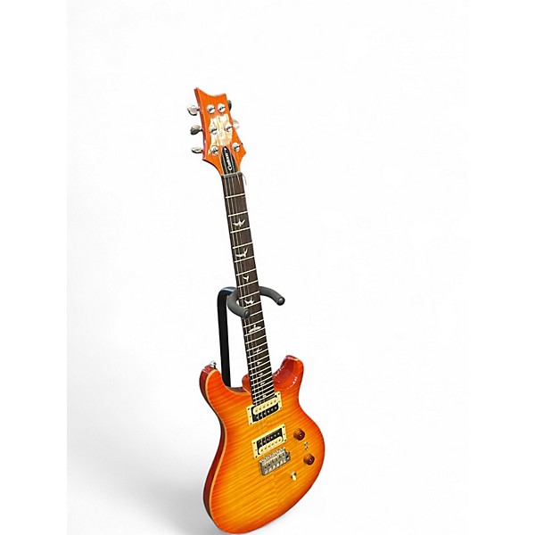 Used PRS Custom 24 3 Color Sunburst Solid Body Electric Guitar