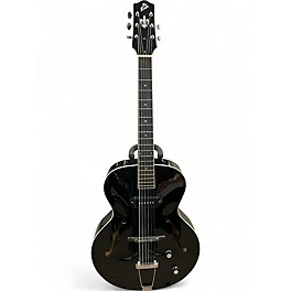 Used The Loar LH309 Black Hollow Body Electric Guitar