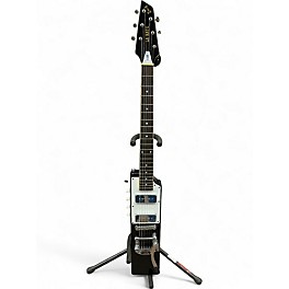Used Eastwood La Baye 2x4 Devo BOB 1 Black Solid Body Electric Guitar
