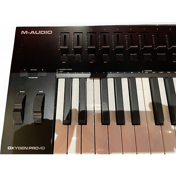 Used M-Audio Oxygen Pro 49 MIDI Controller