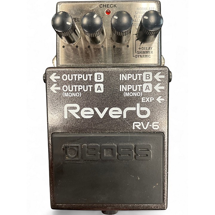 Used BOSS RV6 Digital Reverb Effect Pedal | Guitar Center