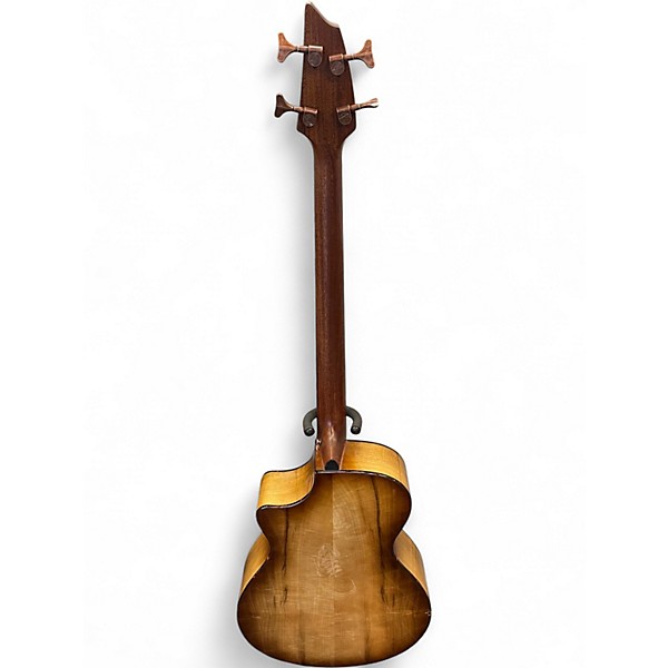 Used 2022 Breedlove pursuit ex s concerto a fl bass ce Amber burst Acoustic Bass Guitar