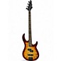 Used Jay Turser Quilted Maple Double Cut 3 Color Sunburst Electric Bass Guitar thumbnail