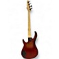 Used Jay Turser Quilted Maple Double Cut 3 Color Sunburst Electric Bass Guitar