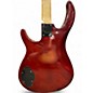Used Jay Turser Quilted Maple Double Cut 3 Color Sunburst Electric Bass Guitar