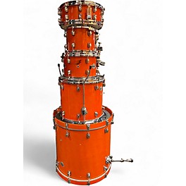 Used ddrum 5 Piece Dominion Maple Burnt Orange Drum Kit