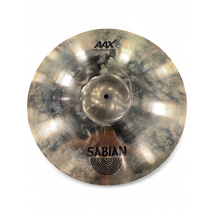 【値下げ】SABIAN AAX  Stage Crash 18インチ中古 Sabian AAX Stage Crash Cymbal - 18